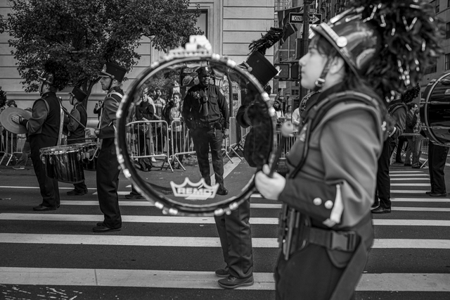 A New York parade photograph by Steve Simon