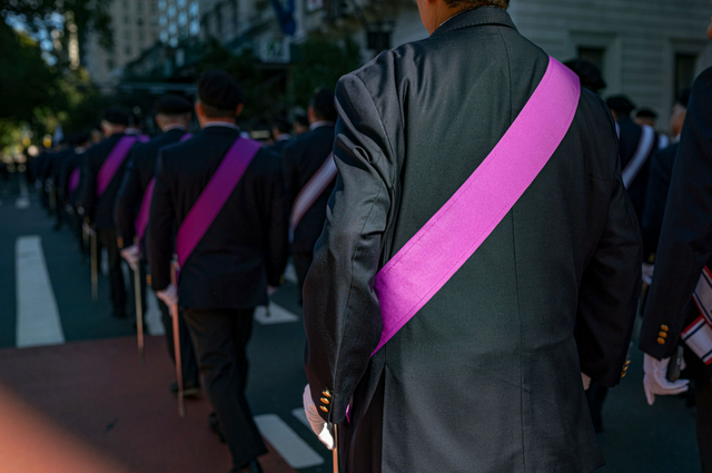 A New York parade photograph by Steve Simon
