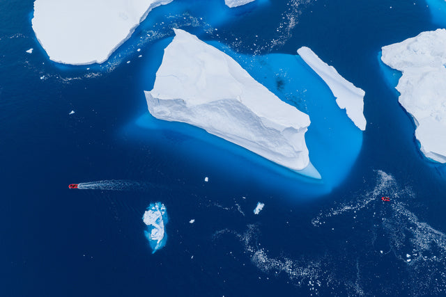 A photograph from the original Antarctic expedition collection