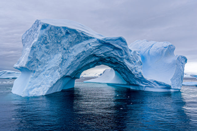 A photograph from the original Antarctic expedition collection