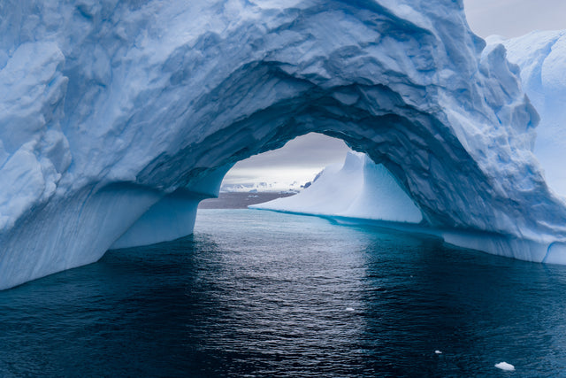 A photograph from the original Antarctic expedition collection