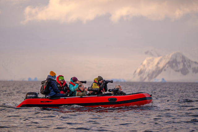 A photograph retained from the original Antarctica workshop listing