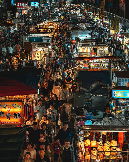 Street life in Taiwan