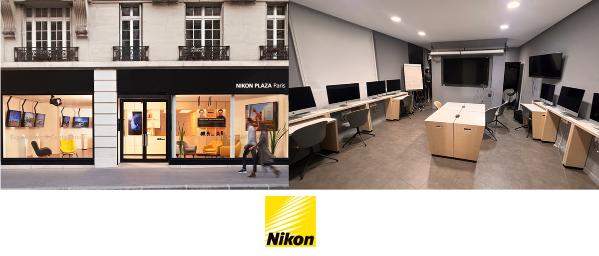 Nikon Plaza in Paris, photographed by David Brommer