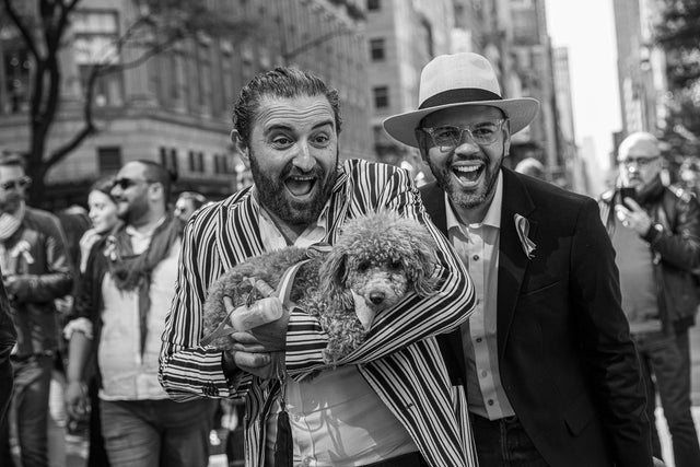 A New York parade photograph by Steve Simon