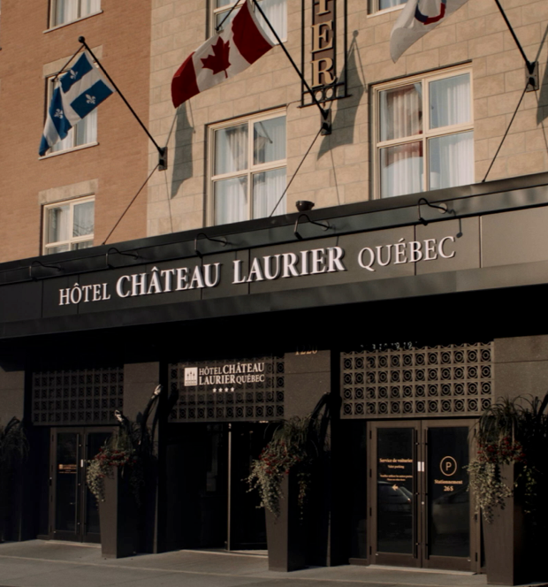Hôtel Château Laurier Québec, our workshop base