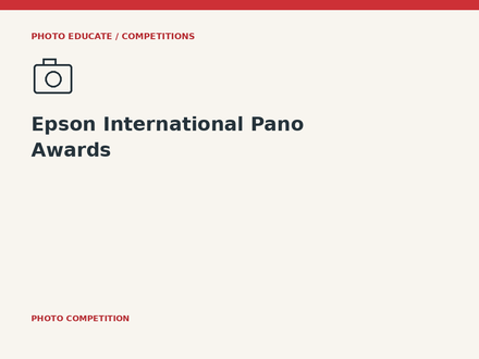 Epson International Pano Awards