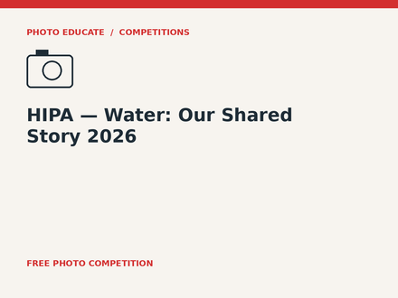 HIPA — Water: Our Shared Story 2026