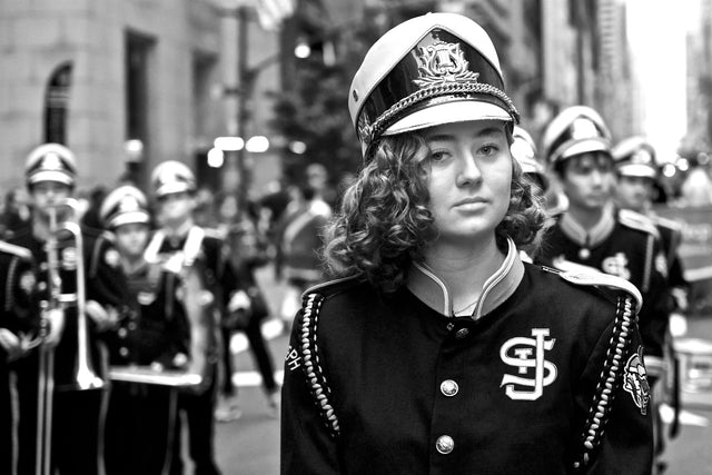 A New York parade photograph by Steve Simon