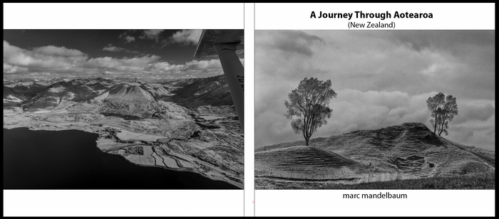 Photobook example or page layout